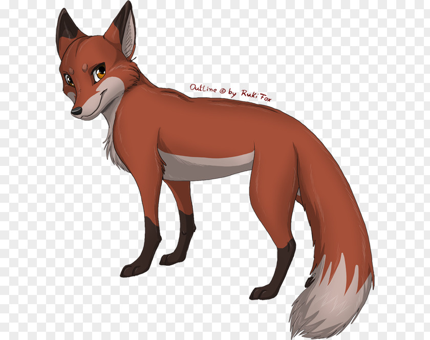 Fox Red Drawing Male Art PNG