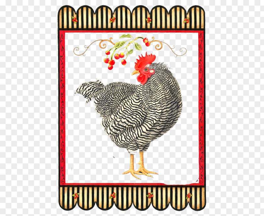 Hen Card Rooster Chicken Meat Text Illustration PNG