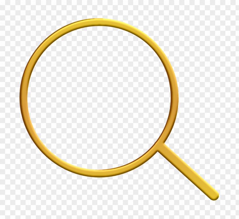 Yellow Searchicons Icon Magnifying Glass Search PNG
