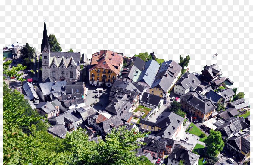 Austria Hallstatt Town Two Hall In Tirol PNG