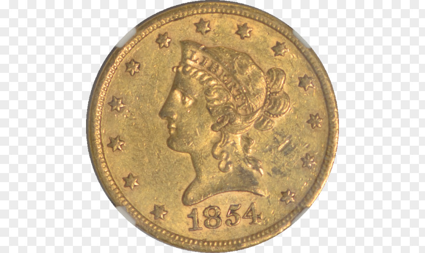 Coin Gold Indian Head Cent Dollar PNG