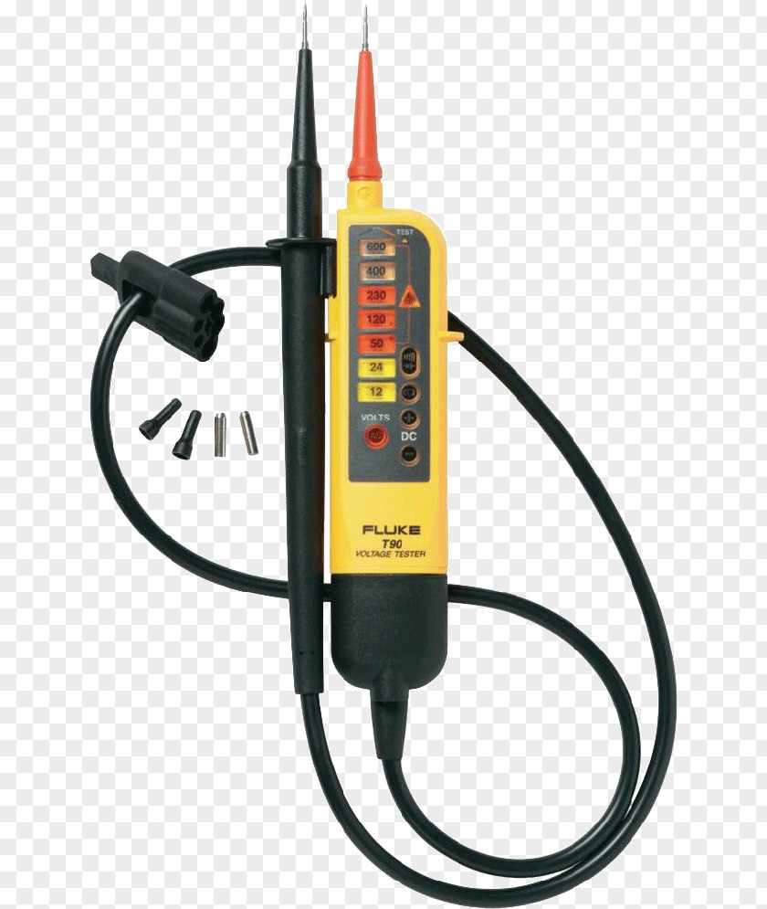 Fluke Test Light Continuity Tester Multimeter Electric Potential Difference Corporation PNG