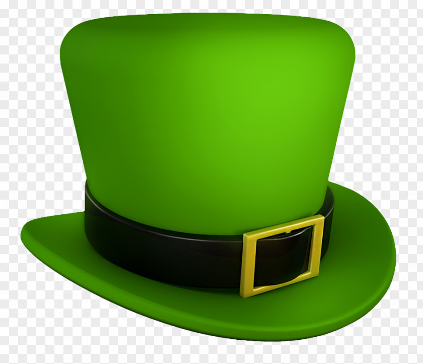 Saint Patricks Day Green Leprechaun Hat Transparent PNG