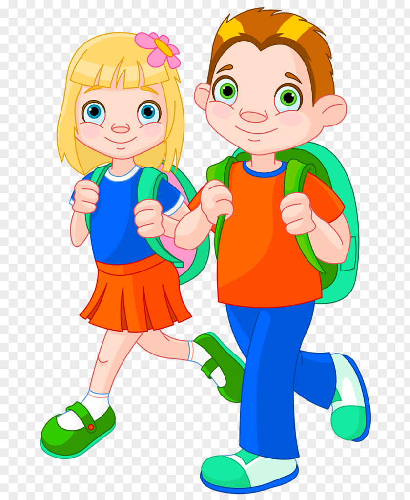 School Child Clip Art PNG