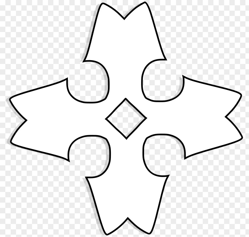 People Outline Christian Cross Crosses In Heraldry Clip Art PNG