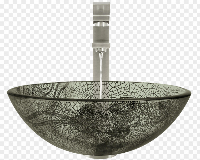 Sink Bowl Glass Bathroom Tap PNG