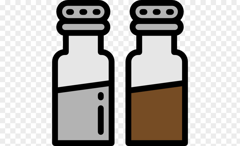 Two Bottles Of Spices Waffle Spice Bottle Salt Icon PNG