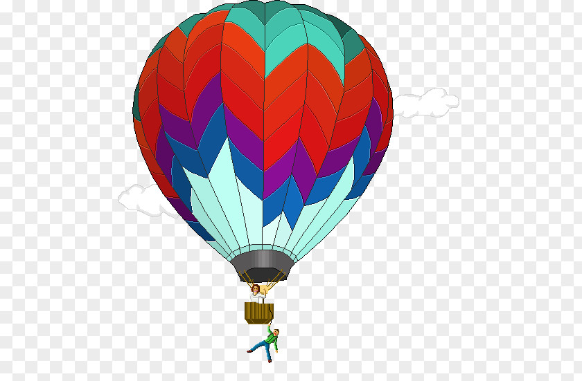 Balloon Hot Air Drawing Pixel Art Clip PNG