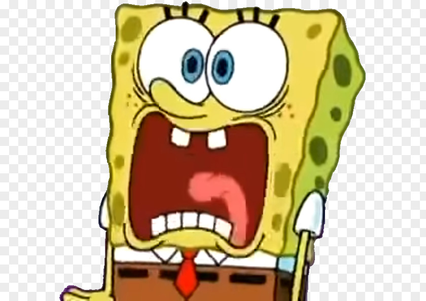 Be Scared Squidward Tentacles Animation Screaming Cartoon Sandy Cheeks PNG