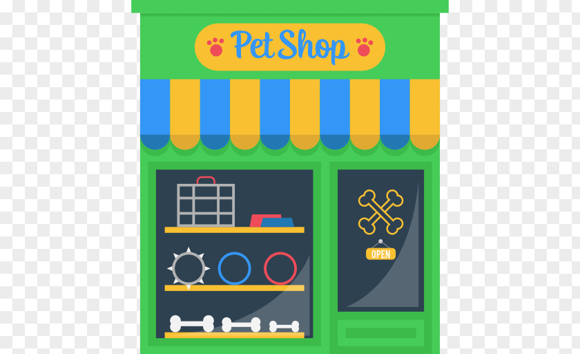 Building Pet Shop Cafe PNG