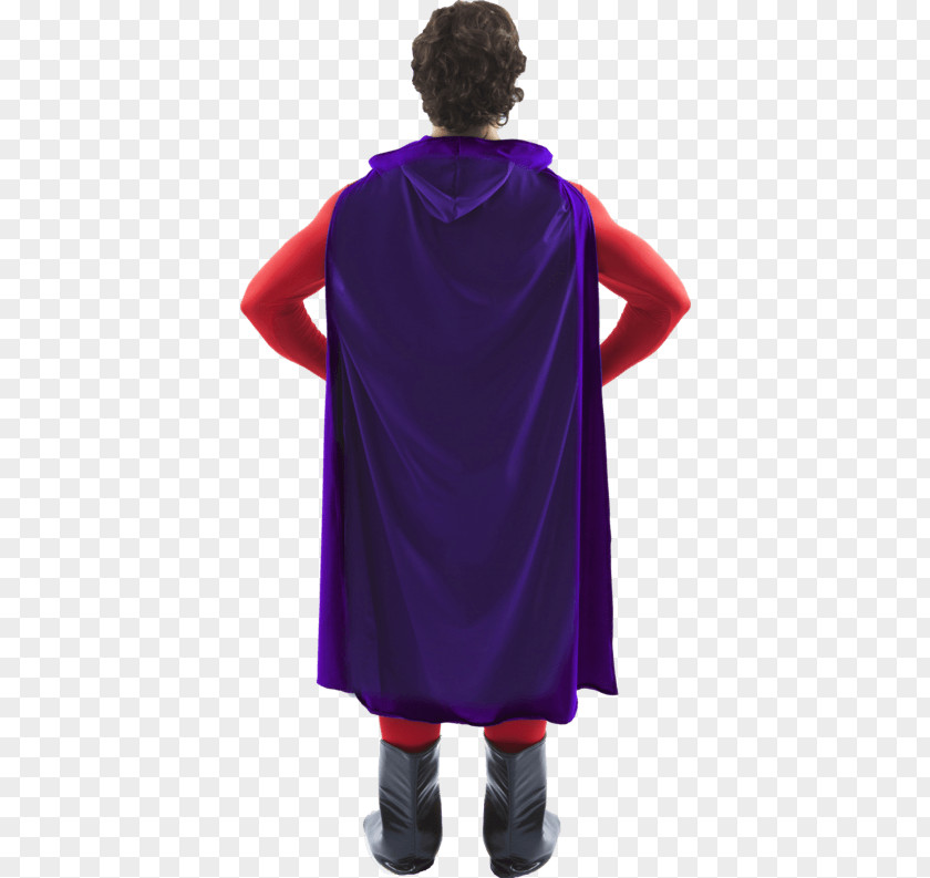 Purple Robe Costume Red Cape PNG