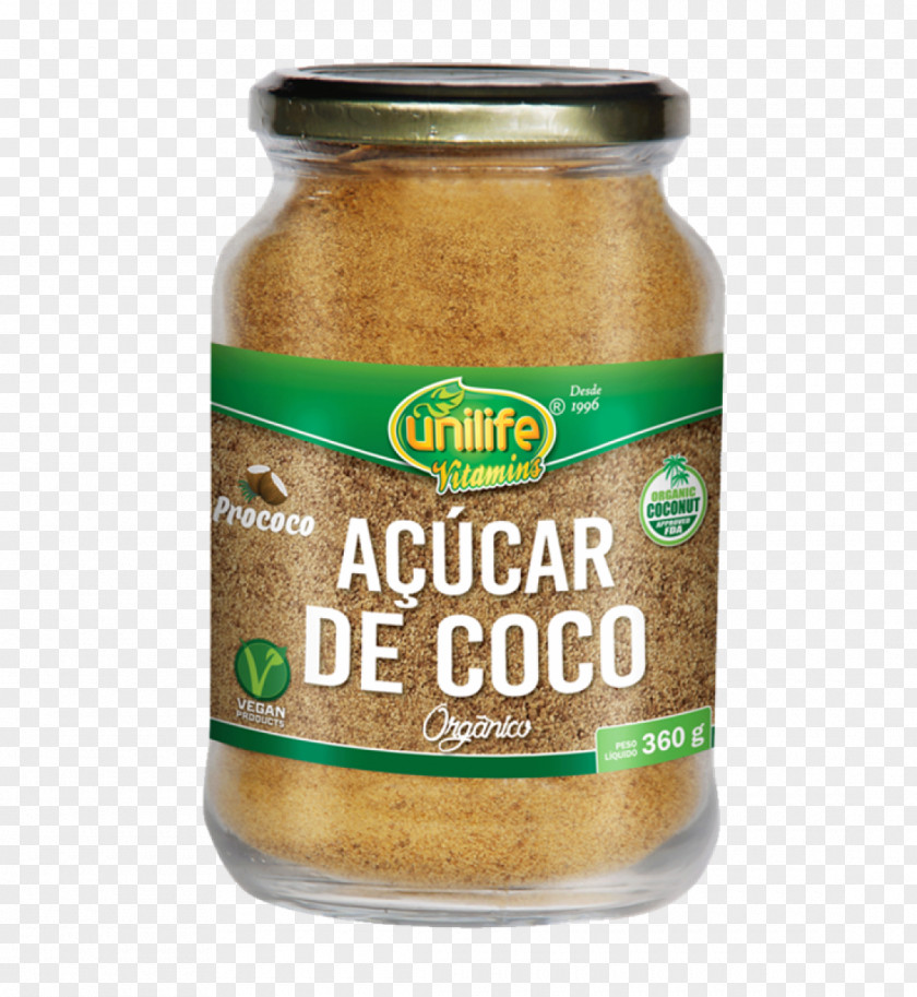 Acucar Carbohydrate Sugar Açúcar De Coco Orgânico Unilife 360g Poté PNG
