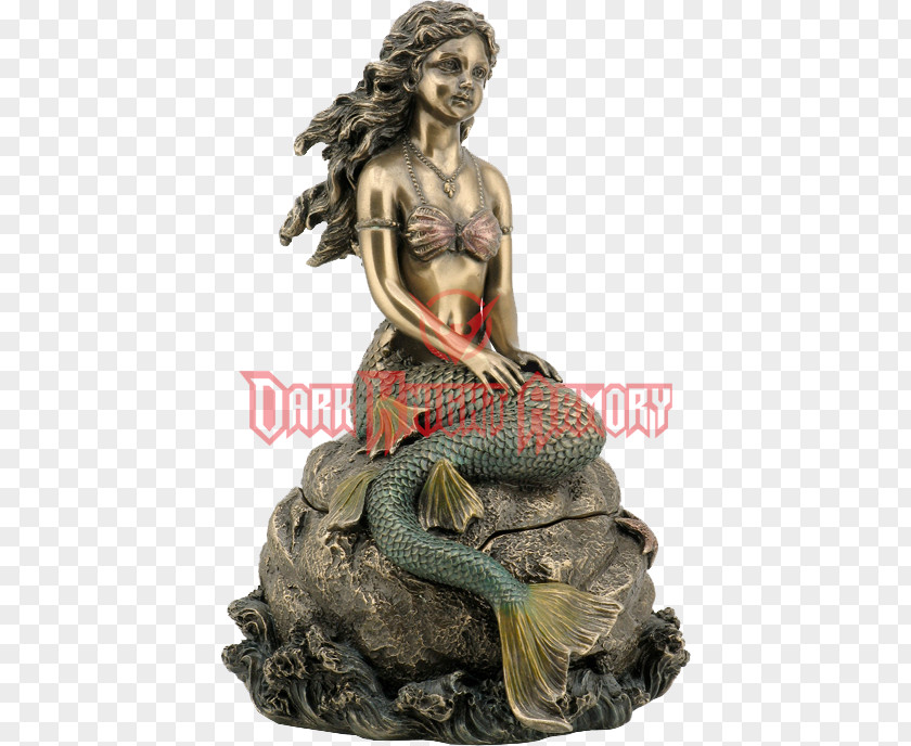 Mermaid Sitting Statue Classical Sculpture Figurine Classicism PNG