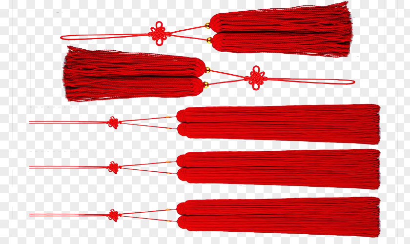 Red Sword Spike Jian Tassel Dagger PNG