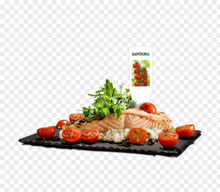 Tomato Basil Salmon Japanese Cuisine Menu Food Québec Dish PNG