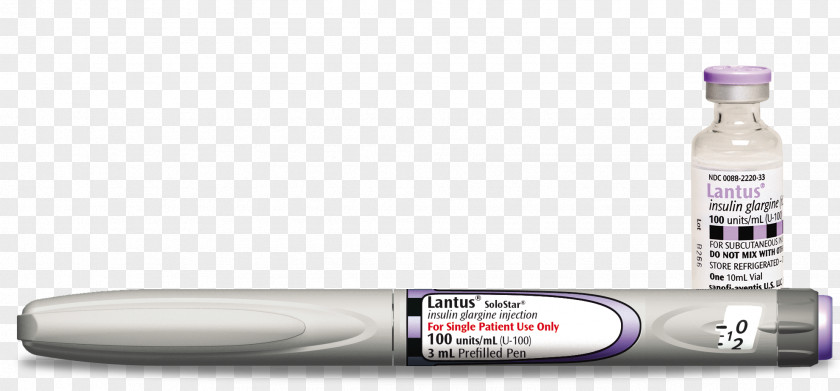 Vials Insulin Glargine Pen Detemir Pharmaceutical Drug PNG