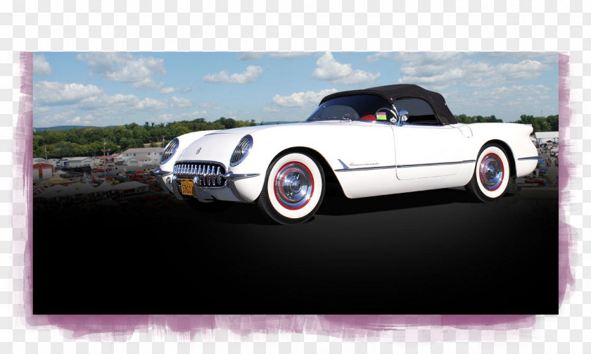 Car Sports Convertible Vintage Automotive Design PNG