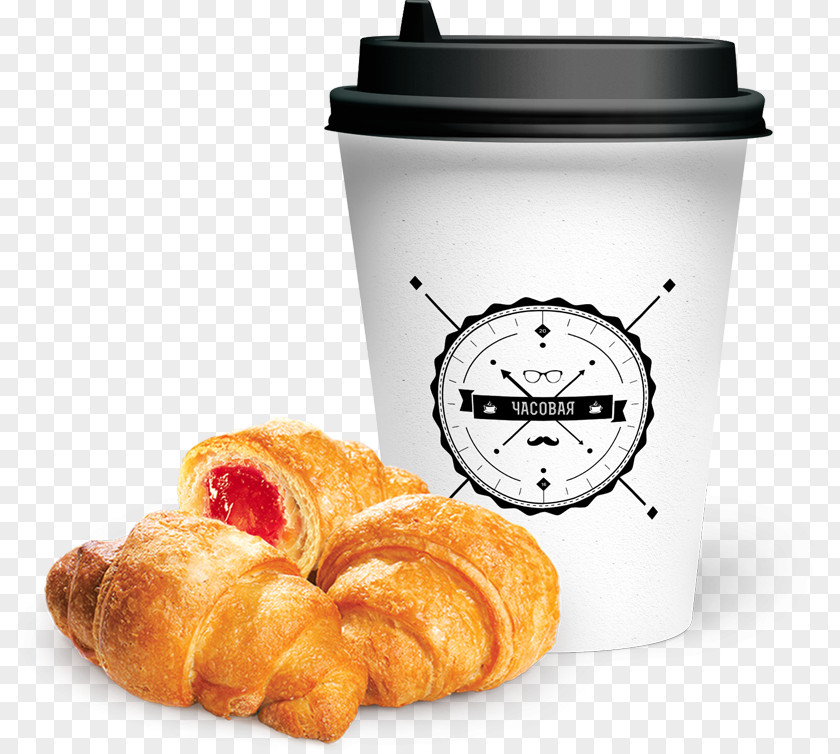 Croissant Coffee Cafe Pastry Hot Chocolate PNG