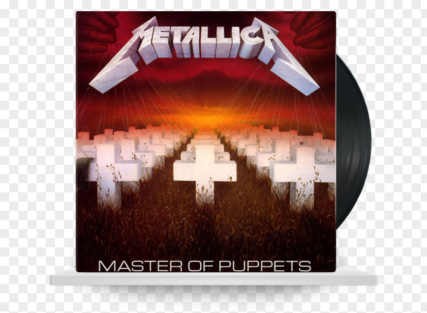Metallica Master Of Puppets Phonograph Record Album LP PNG