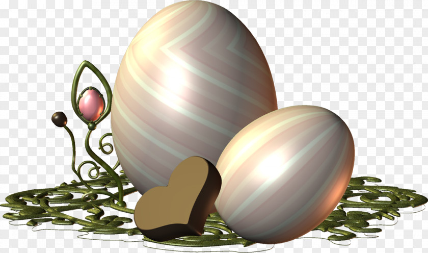 Plant Resurrection Easter Egg Background PNG