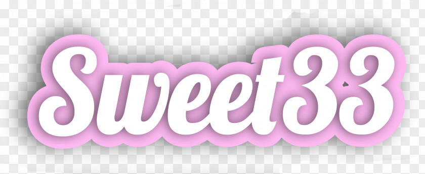 Sweet Logo Brand Pink M Font PNG