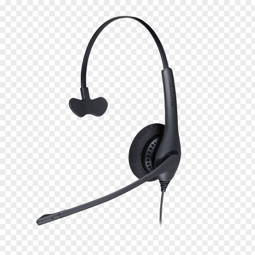 With A Headset Jabra Noise-cancelling Headphones Noise-canceling Microphone PNG
