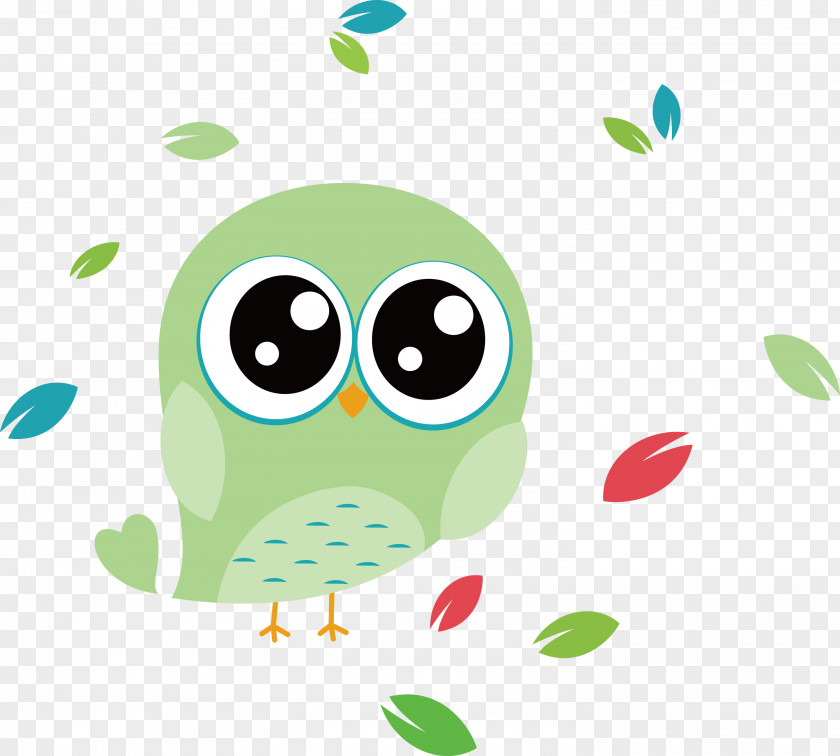 Beak Owl M Bird Of Prey Green Meter PNG