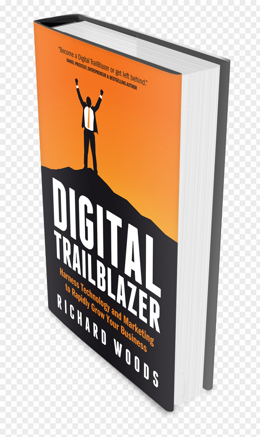 Best Seller Digital Trailblazer: Harness Technology And Marketing To Rapidly Grow Your Business Book Amazon.com Bestseller PNG