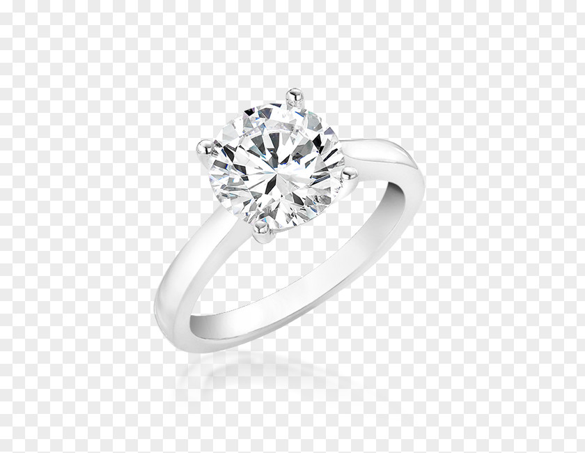 Cubic Zirconia Engagement Ring Sylvie Collection Brilliant PNG