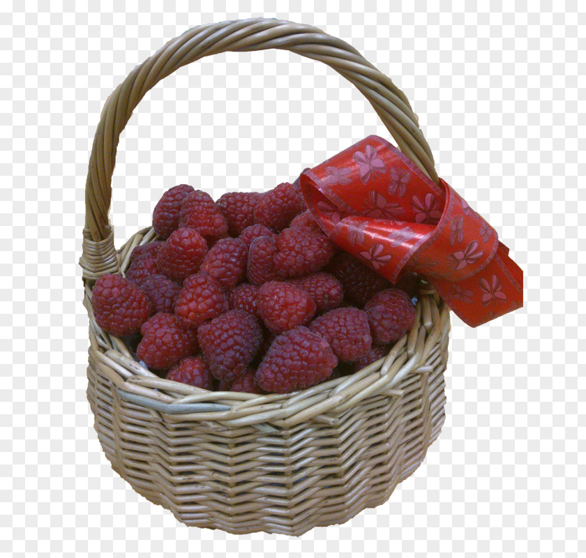 Strawberry Raspberry Food Gift Baskets PNG