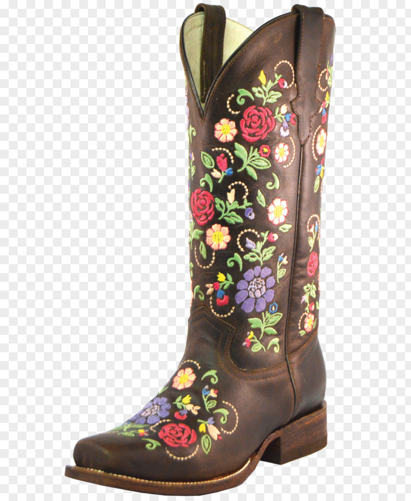 Printed Cowboy Vest Boot Shoe PNG
