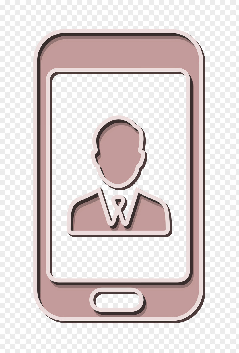 Telephone Icon Business Smartphone PNG