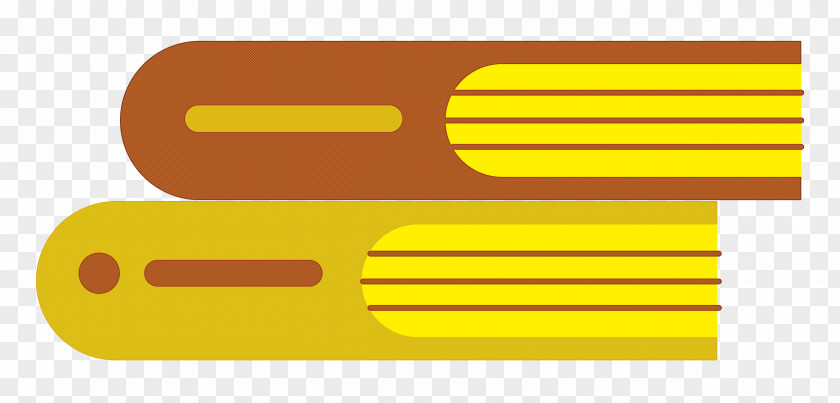Yellow Font Line Meter Material PNG