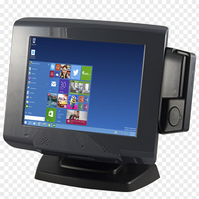 Arm Processor Computer Monitors Dell Output Device Touchscreen Display PNG