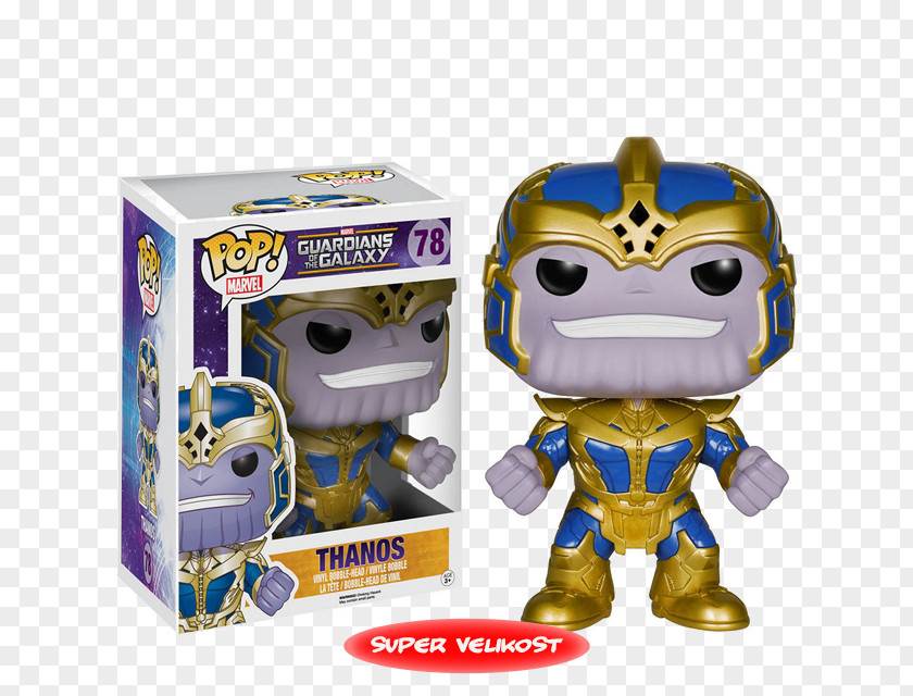 Guardians Of The Galaxy Thanos Funko Collector Action & Toy Figures Marvel Cinematic Universe PNG