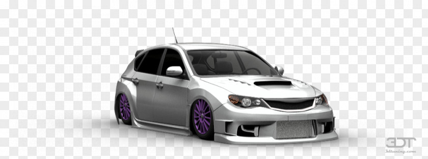 Subaru 2007 Impreza WRX STI Bumper Car PNG