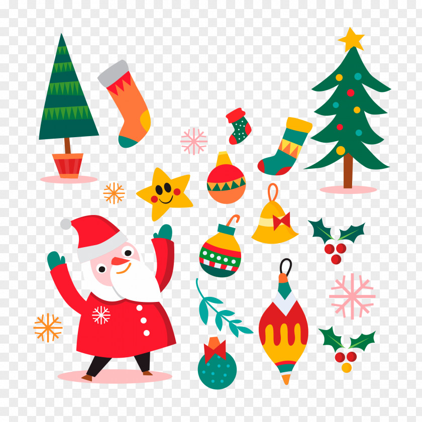 Christmas 2013 Santa Claus Day Tree Vector Graphics PNG