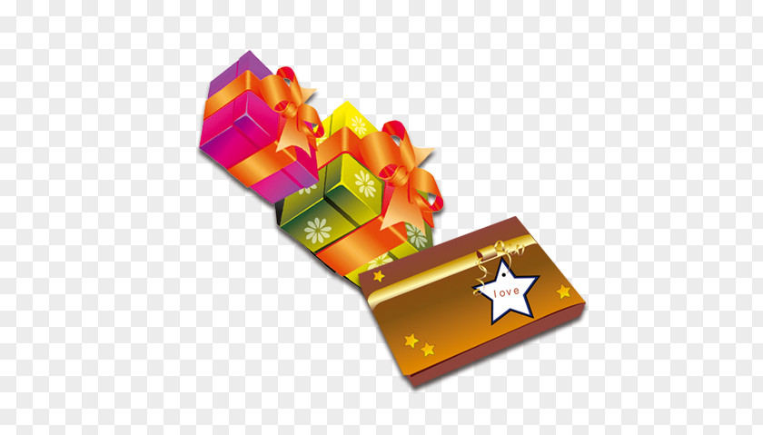 Colorful Gift Boxes Clip Art PNG