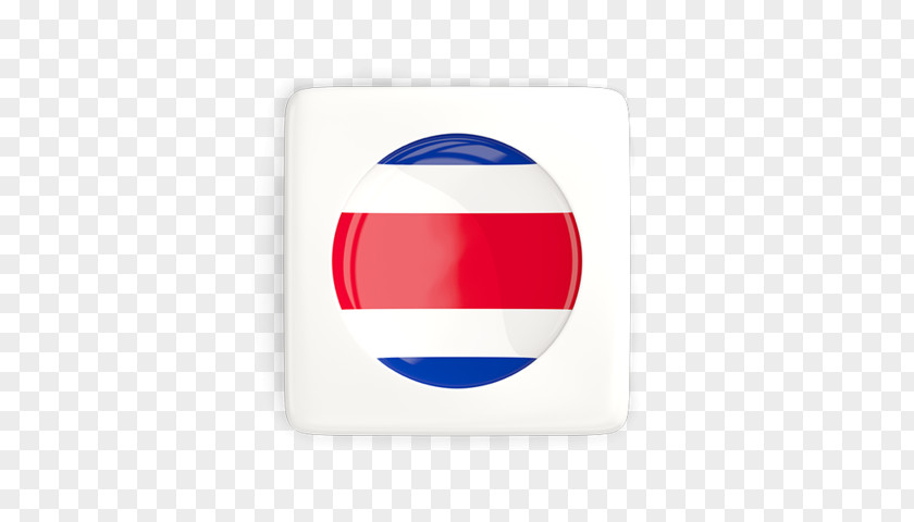 Costa Rica Flag Product Design Cobalt Blue Rectangle PNG