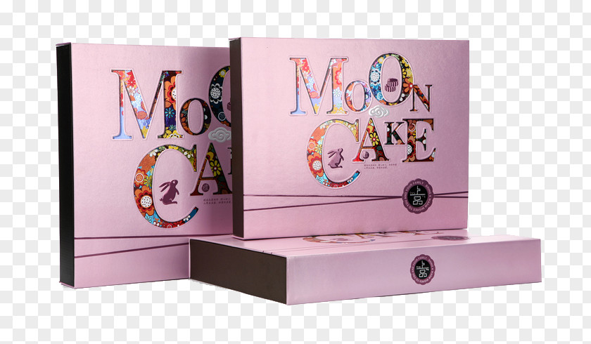English Alphabet Moon Cake Gift Box Mooncake PNG
