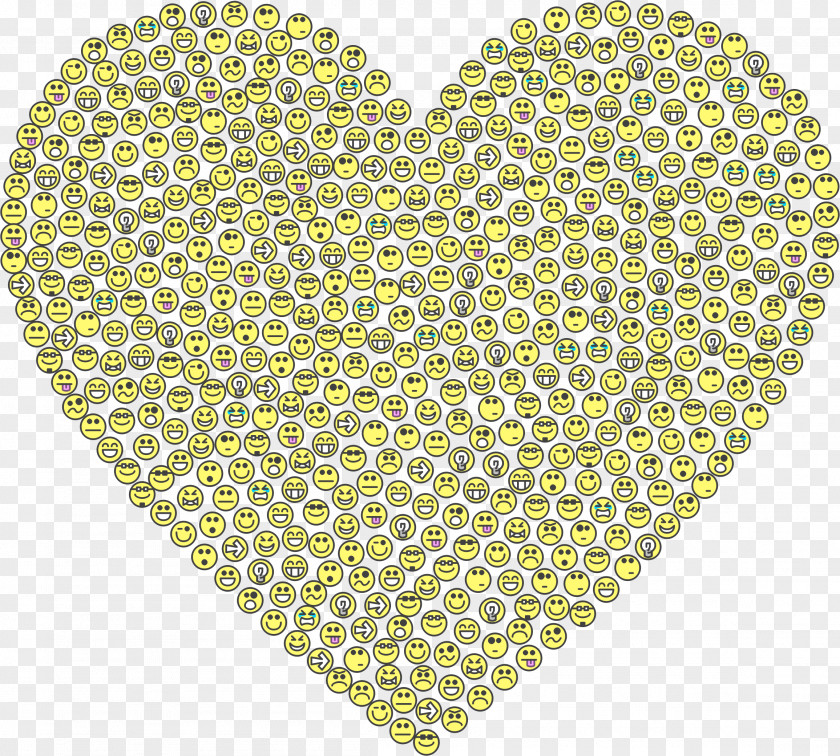 Heart Emoticon Smiley Clip Art PNG