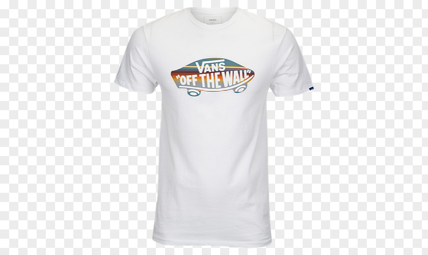 T-shirt Vans OTW Logo Fill T-Shirt (Colour: White/Death Bloom / Size: L) Sleeve PNG