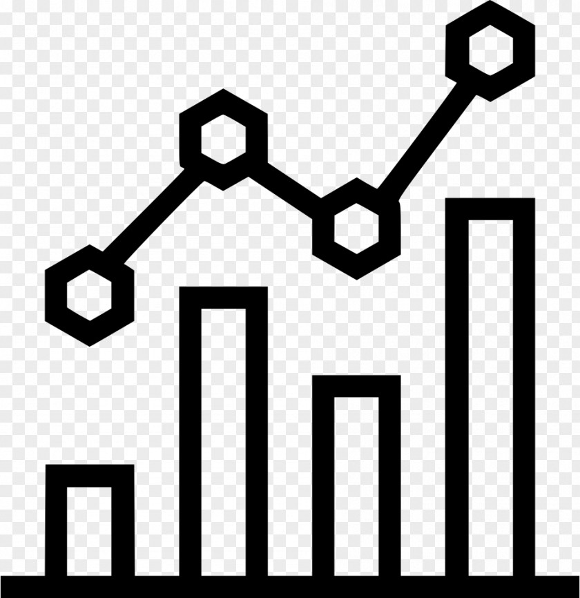 Bar Chart Analytics Line Business Intelligence PNG