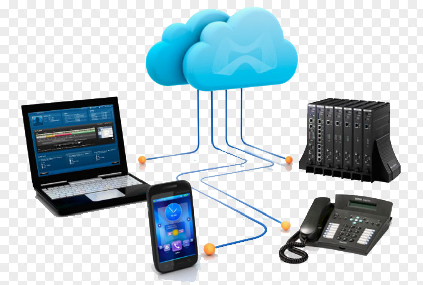 Cloud Computing Business Telephone System Voice Over IP PBX Telephony VoIP Phone PNG