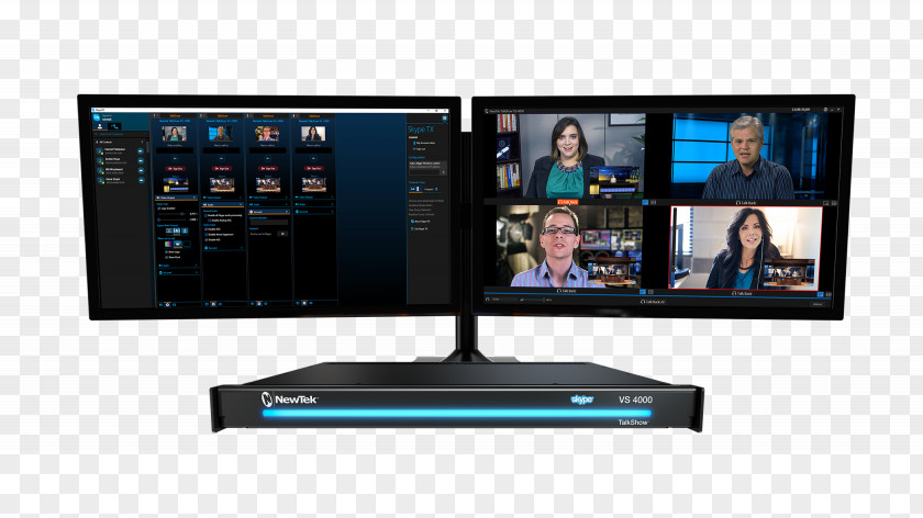 Live Broadcast NewTek Chat Show Serial Digital Interface Television Network Device PNG