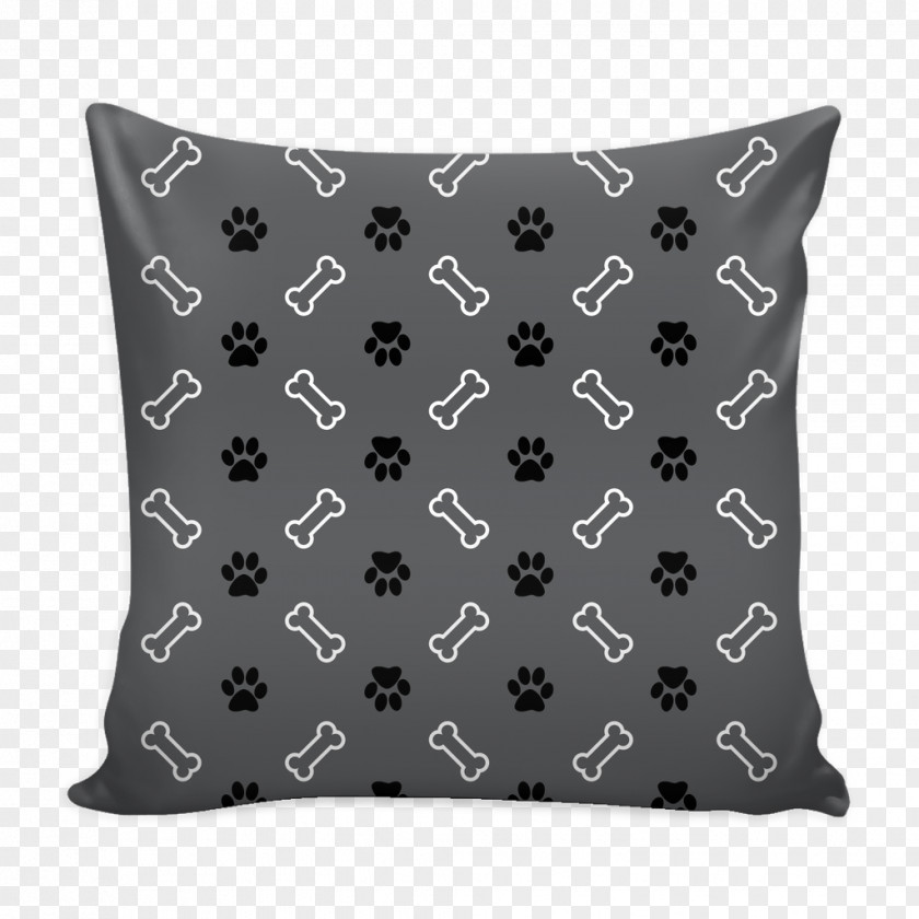 Throw Pillows Cushion Black M PNG