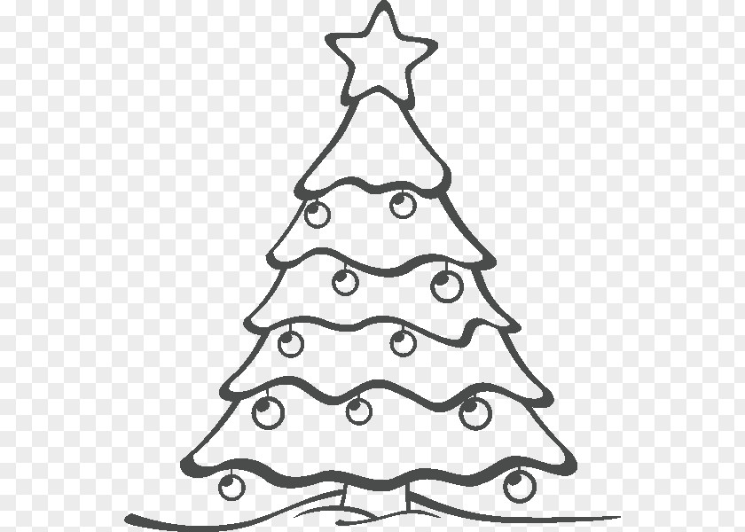 Coisas Outline Santa Claus Christmas Day Tree Ornament Clip Art PNG