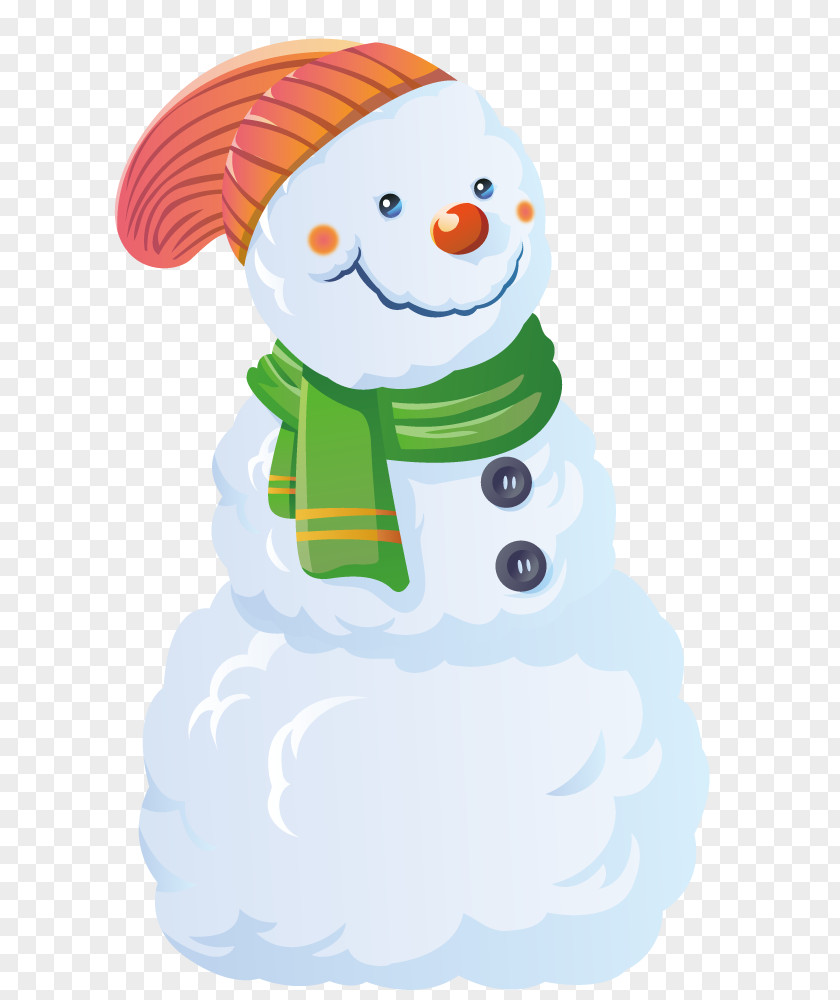 Cute Snowman PNG