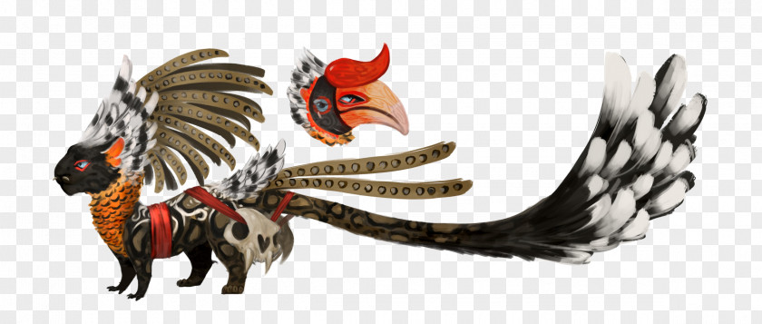 Dragon Rooster PNG