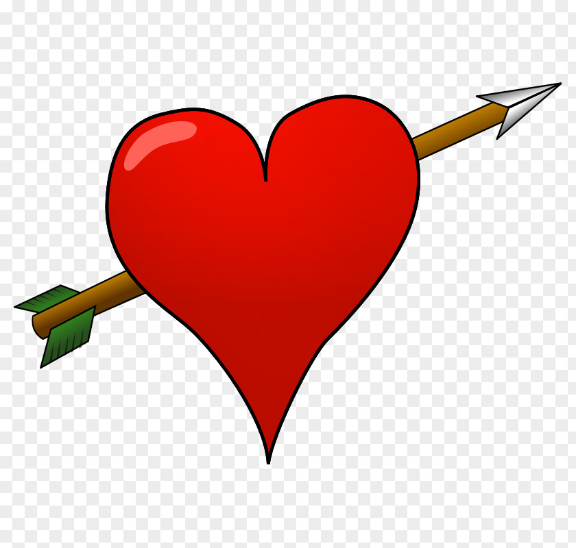 Heart Arrow Clip Art PNG